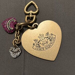 Vintage Juicy Couture bag charm